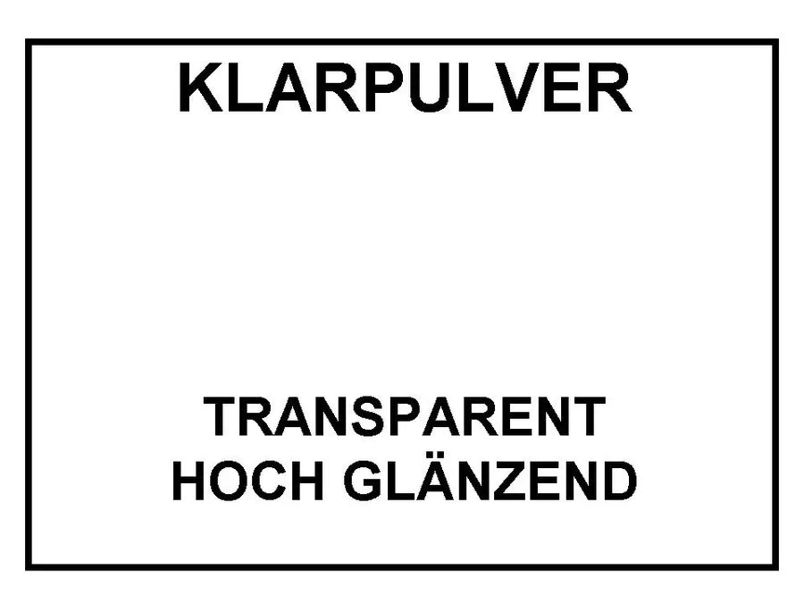 Klarlack Hochglanz: Produktbild