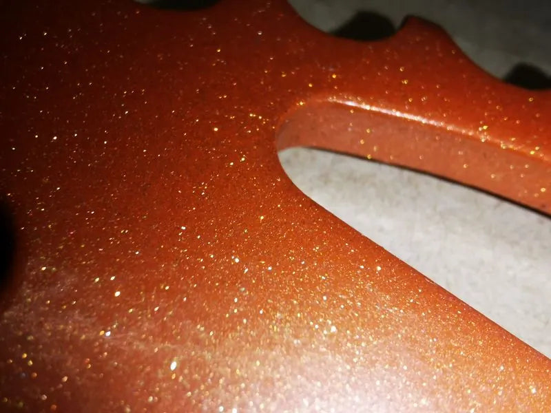 Gold Glitter Klarlack Metallic Hochglanz: Produktbild