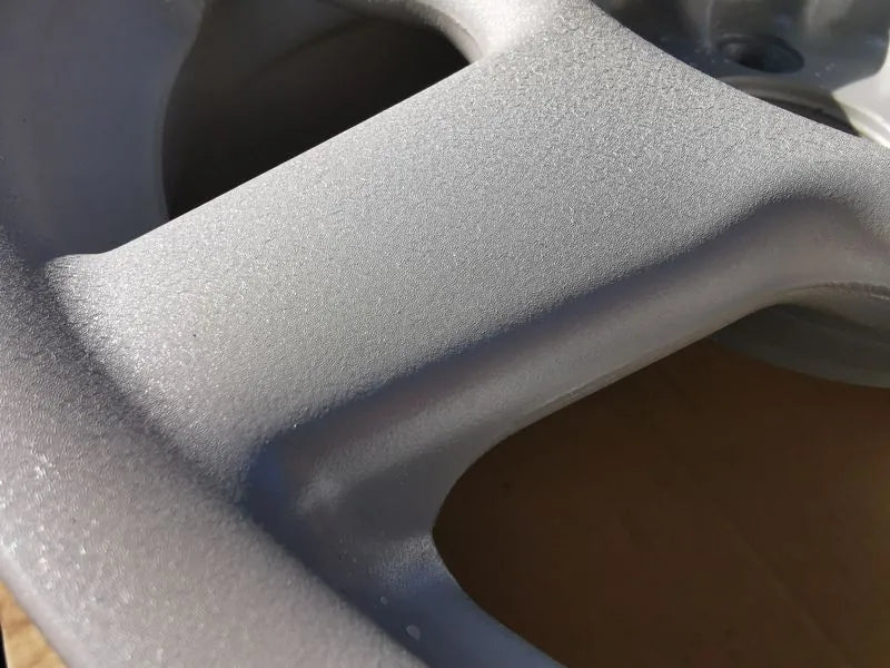 Wrinkle Silber Metallic Matt: Produktbild