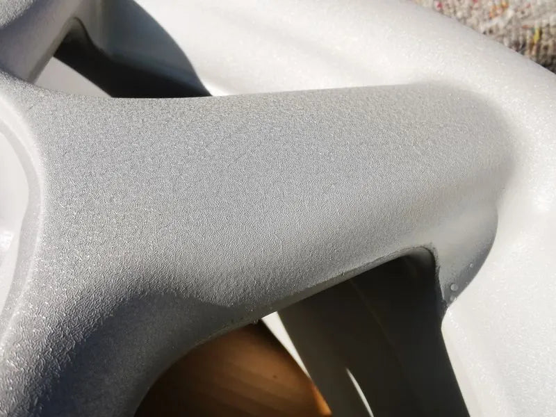 Wrinkle Silber Metallic Matt: Produktbild