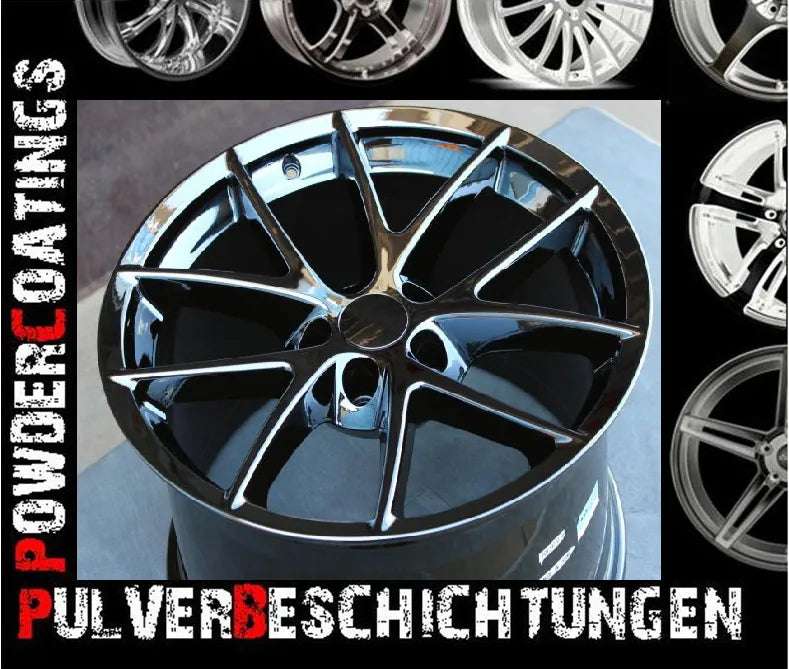 Schwarzchrom Lasur Hochglanz: Produktbild