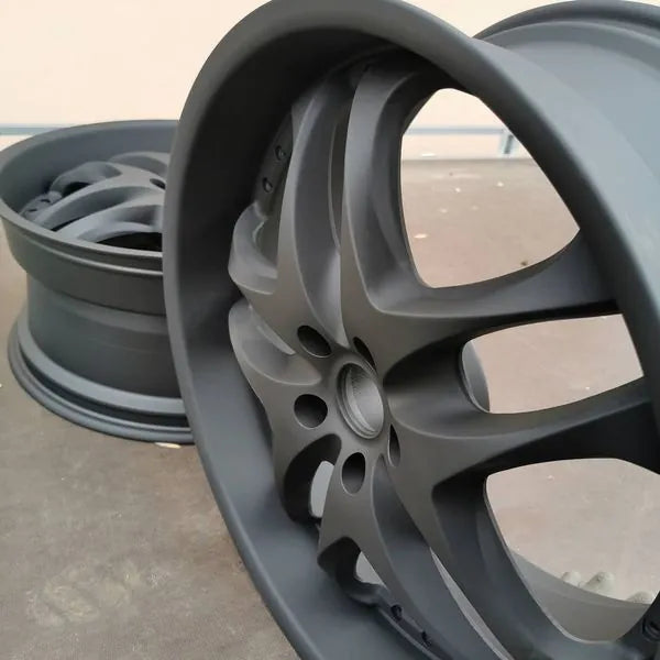 RAL 9005 Schwarz HD Stonematt Tiefschwarz: Produktbild