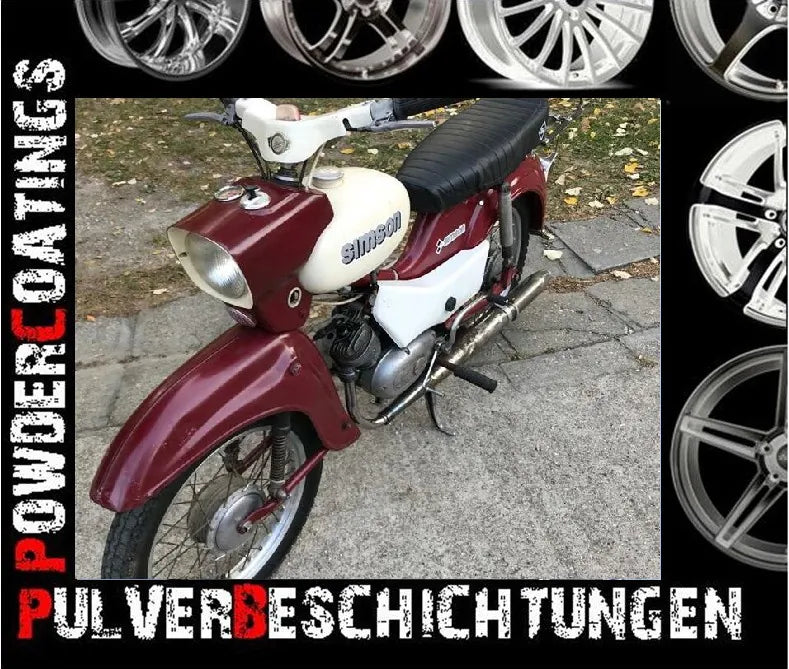 Simson Bordeaux Rot: Produktbild