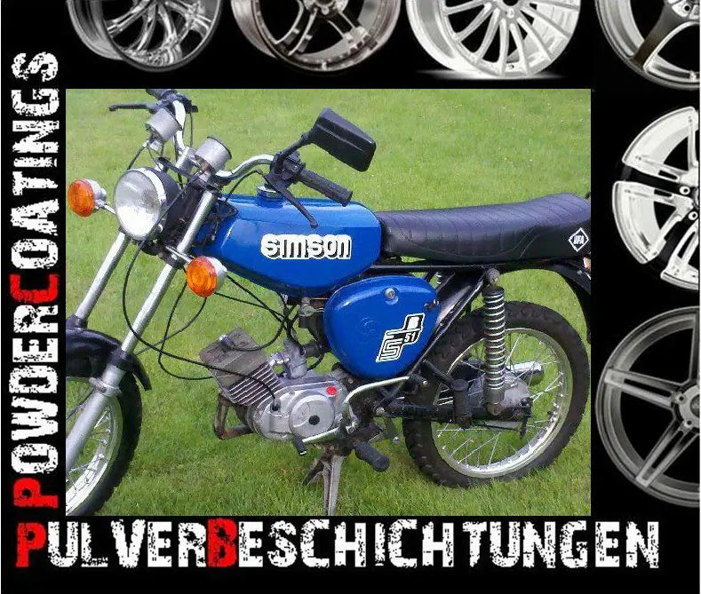 Simson Olympia Blau: Produktbild