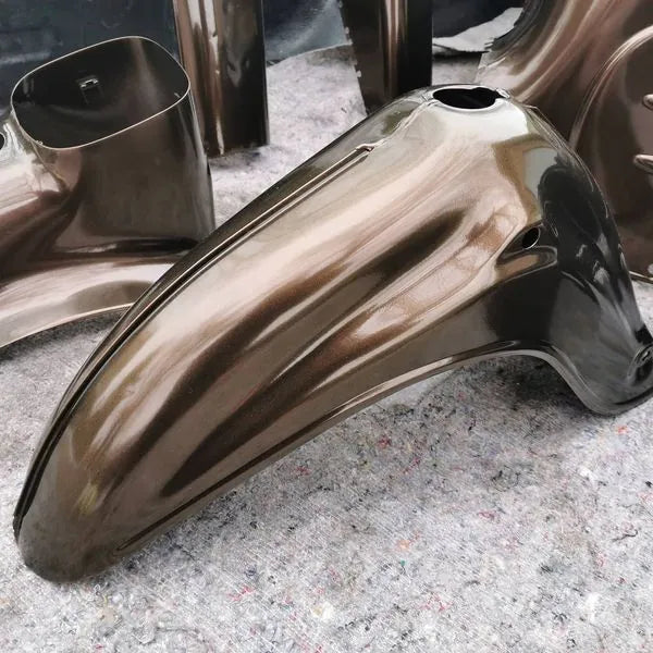 Marrakesch Braun Metallic Hochglanz: Produktbild