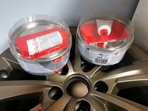 2K Pulverspachtel Thermospachtel Spachtel Hitzebeständig: Produktbild