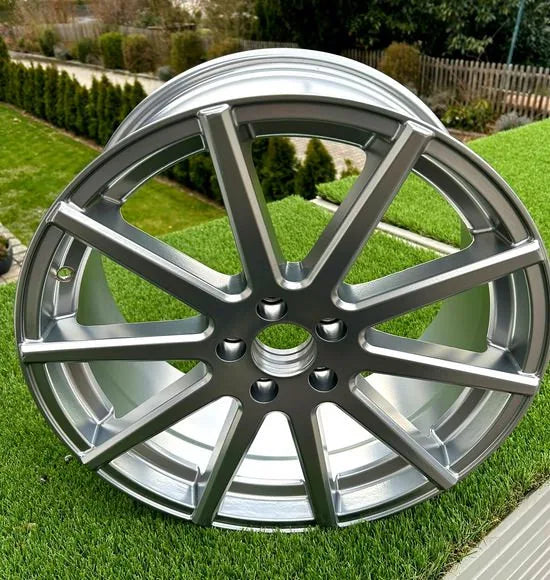 Kristall Silber Matt Metallic: Anwendungsbeispiel