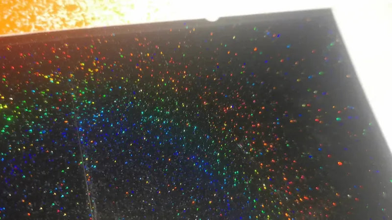 Rainbow Glitter Clear Klarlack: Anwendungsbeispiel