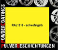 RAL 1016 Schwefelgelb Matt: Produktbild