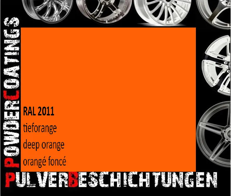 RAL 2011 Tieforange: Produktbild