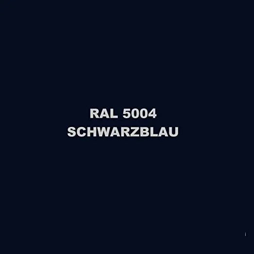 RAL 5004 Schwarzblau: Produktbild
