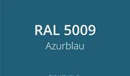 RAL 5009 Azurblau: Produktbild