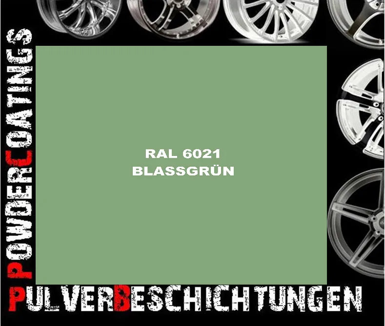 RAL 6021 Blassgrün: Produktbild