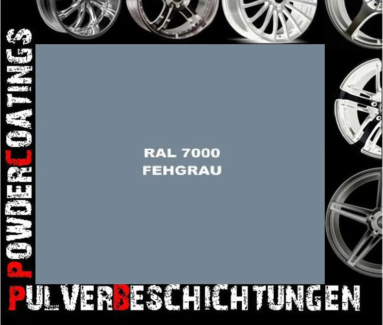 RAL 7000 Feegrau: Produktbild