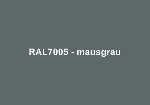 RAL 7005 Mausgrau Matt Feinstruktur: Anwendungsbeispiel