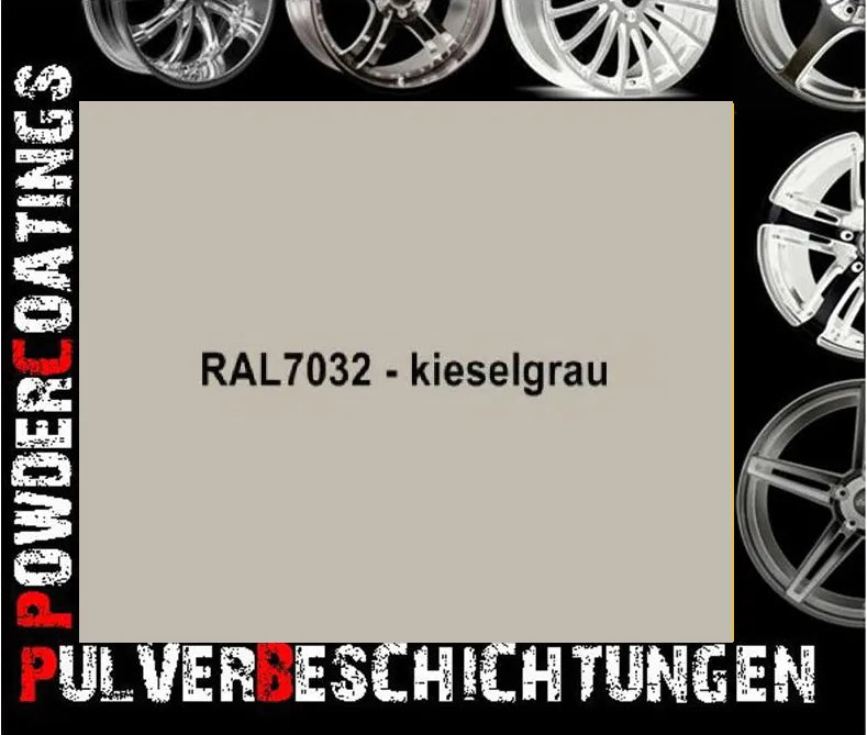 RAL 7032 Kieselgrau: Produktbild