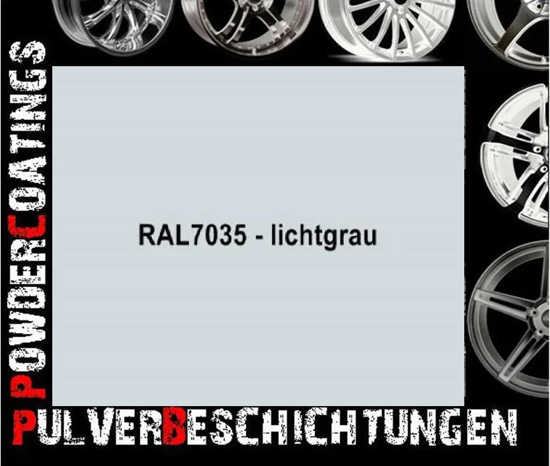 RAL 7035 Lichtgrau Grobstruktur: Anwendungsbeispiel