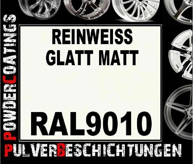 RAL 9010 Reinweiß Matt: Anwendungsbeispiel