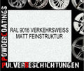 RAL 9016 Verkehrsweiß Matt Feinstruktur: Anwendungsbeispiel