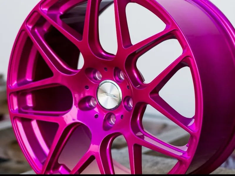US Pink Lasur Glas Hochglanz: Produktbild